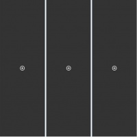 Коллаж из 3-х вертикальных фотографий
