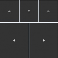 Коллаж из 5 фото (3+2)