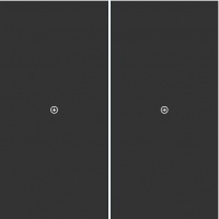 Коллаж из двух вертикальных фотографий
